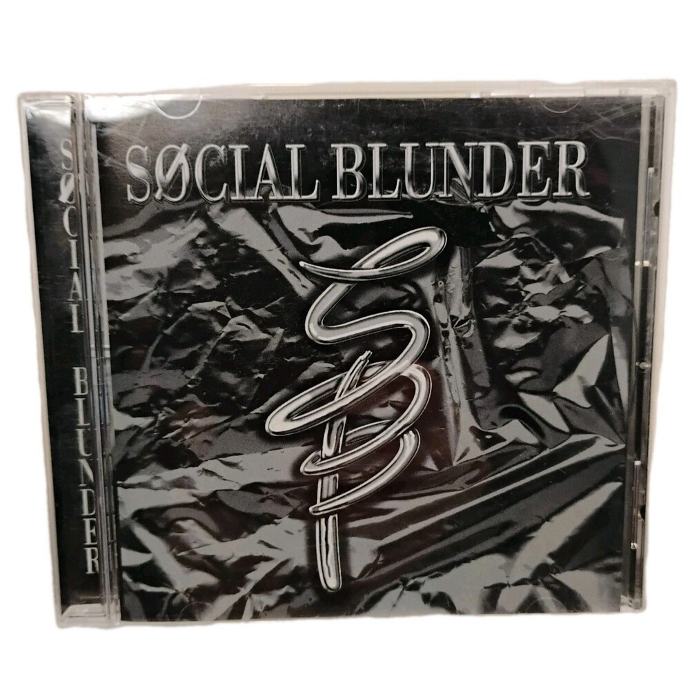 RARE Social Blunder ~ Self-Titled CD 1997 Paradigm Records 71289 7721820